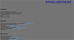 Desktop Screenshot of brainlubeonline.com